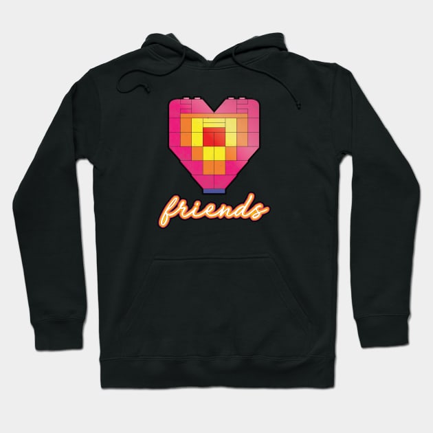 Lego Movie 2 - Heart Friends Hoodie by geekers25